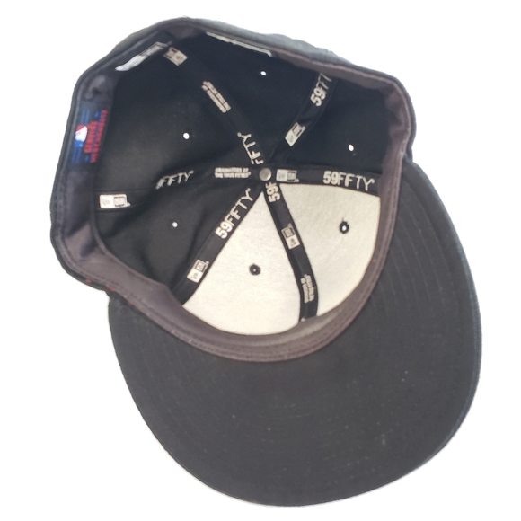 59Fifty Fitted New Era Hat Seattle Mariners Removable Logo 7 1/8 - Picture 3 of 6